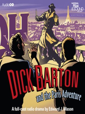 cover image of Dick Barton and the Paris Adventure